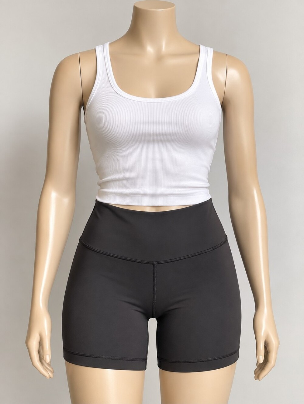 lululemon athletica Black High-Rise Bike Shorts